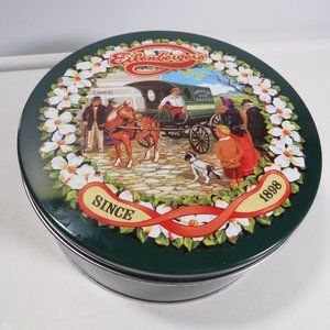 Eilenberger's Vintage  Metal Tin - 100 Anniversary horse drawn carriage